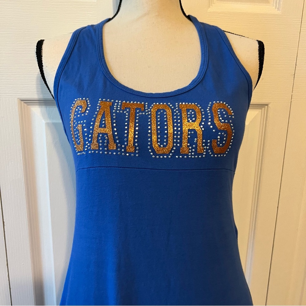 Chicka-d UF GATORS Athletic Dress Ruffles T-Strap Florida 🐊 Size Large - Picture 3 of 8